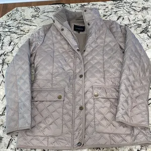 Lucky Brand Taupe Puffer‎ Jacket/Coat- Women’s size small thumbnail 1