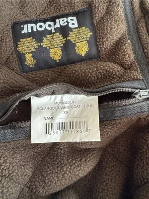 Barbour Women’s XS Quilted Best Dark Green Zip Pockets Vest Reversible Classy thumbnail 7
