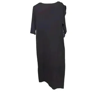 Lauren Ralph Lauren Navy Blue Maxi‎ Dress, Large thumbnail 3