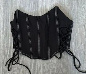 Garage Black Corset Top thumbnail 1
