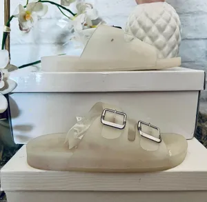 Top Moda White Jelly Slip Ons thumbnail 1