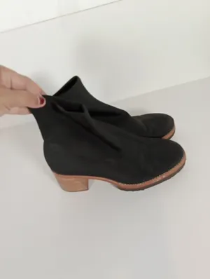 Clarks Originals Nadia Boot Ankle Boots Block Heel Boho Neutral Womens 8.5 thumbnail 3