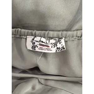 NWOT Free People Intimately Slip Dress Womens Sage Green Satin Ruffle XS thumbnail 5