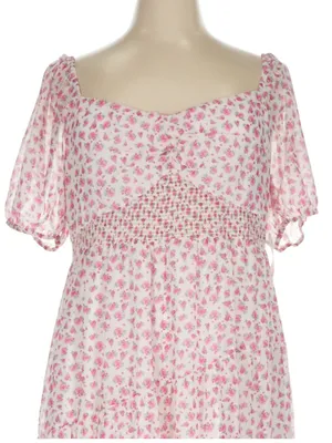 Arula Caitie Floral Maxi Puff Sleeve Dress 1X NWT thumbnail 4