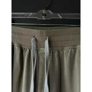 Aerie size Medium Beige Jogger Pants with Drawstring Waist thumbnail 4