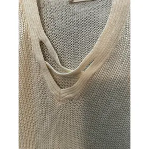 Altard State Cream Criss-Cross V-Neck Sweater Size S EUC thumbnail 4