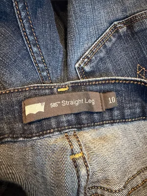 LEVI’S 505 straight leg jean thumbnail 4