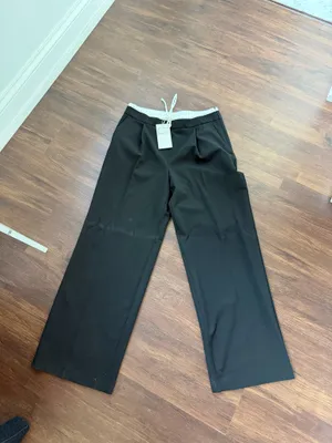 Zara Women’s Double Waist Wide Leg Pants thumbnail 2