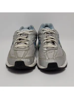 Nike Womens Gray White Initiator 394053-001 Lace Up Mid Athletic Shoes Size 8.5 thumbnail 5
