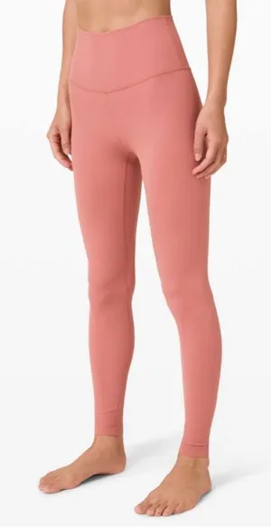 Lululemon NWT Align High-Rise Leggings 28” pants Brier Rose Size 12 thumbnail 1