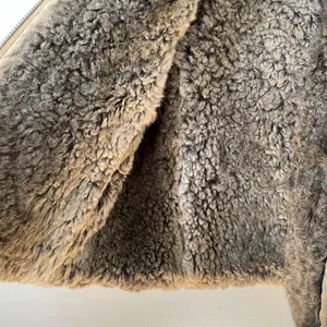 romantic vintage faux fur vest w/‎ pockets casual warm winter glam women size M thumbnail 4