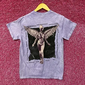 Nirvana In Utero Album Art & Track-listing Grunge Band Tee S thumbnail 1
