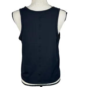 Athleta Medium Tank Top Top Stretch Scoop Neck Wicking Sleeveless Black Yoga thumbnail 3