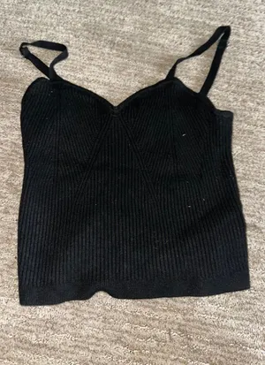Wild Fable Cropped Knit Tank Top thumbnail 1