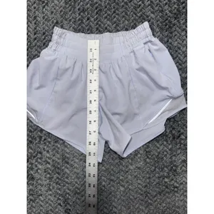 LULULEMON Women's Speed Up Shorts Serene Blue stretch Black Size 2 thumbnail 5