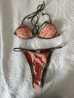 Strawberry Milk Mob Bikini set Green thumbnail 2