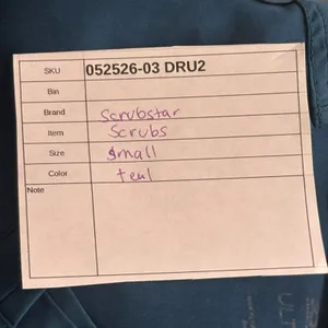 Scrubstar‎ Scrub Top Teal Small thumbnail 12