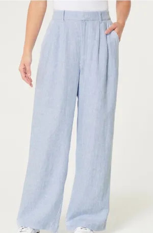 Hollister Livvy Ultra High-Rise Wide-Leg Pants thumbnail 1