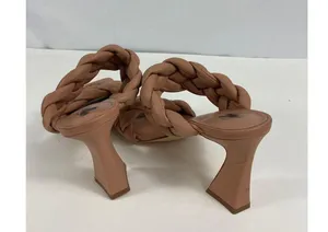 Marc Fisher Hammy Braided Heel Sandal Brown Size 8 thumbnail 4