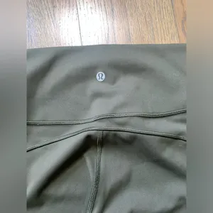 Lululemon in movement 7/8 tight dark olive green 8 thumbnail 8