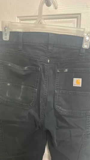 Black Carhartt Pants Work thumbnail 2