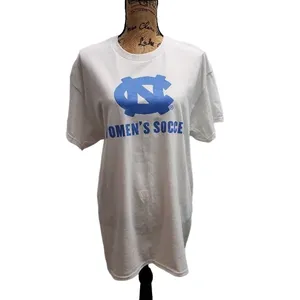 UNC Tar Heels Womens T-shirt Size L‎ White Soccer 2024 Schedule Sporty Fan thumbnail 2
