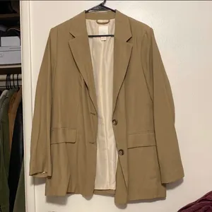 H&M Camel Blazer thumbnail 5