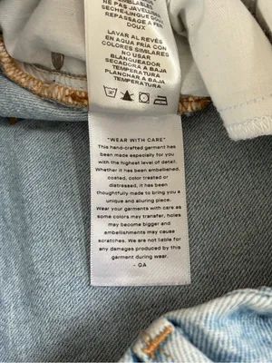 Good American Boyfriend Straight Jeans, Size 28 thumbnail 10