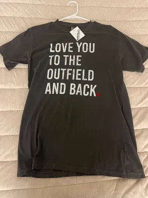 Love You To The Outfield And Back Tee thumbnail 1