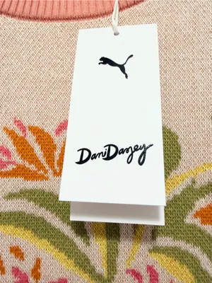 PUMA X Dani Dazey‎ Floral Sweater Medium New thumbnail 9