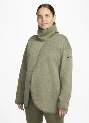 Women's Reversible Dri-Fit Maternity Pullover turtleneck nursing Sweater thumbnail 1