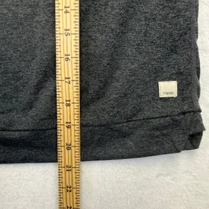 Vuori Halo Essential Hoodie VW226 Charcoal Heather Gray Womens XL Activewear thumbnail 6
