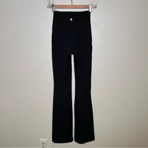 Lululemon Groove Super-High-Rise Flared Pant *Nulu Black 2 thumbnail 7