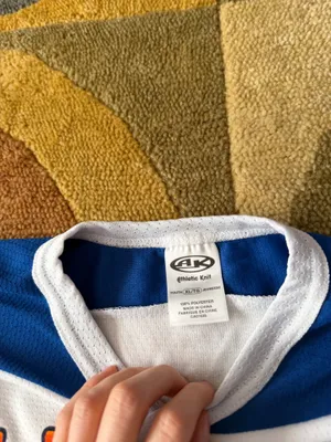 NWOT New York Islanders Hockey NHL Sparky Jersey Shirt Top Kids Youth Size XL thumbnail 3