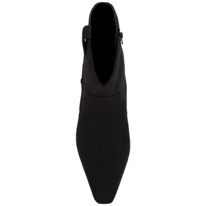 INC International Concepts Womens Secia Western Booties Black Microsuede 10.5M thumbnail 9