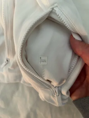 White Lululemon Define Jacket thumbnail 6