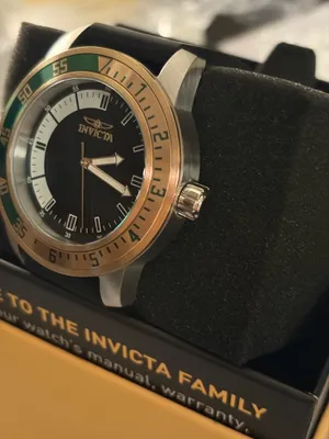 Invicta Specialty Compass Mens Friends & Family Limited Edition Gold Plated thumbnail 3