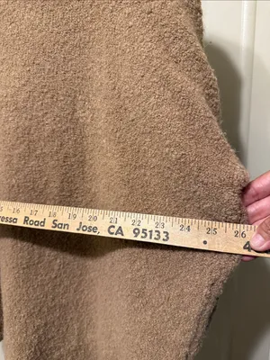 Offline by aerie XS oversized Cozy Turtleneck Bouclé Sweater in Camel thumbnail 5