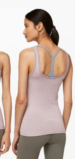 LULULEMON Seek Simplicity Tank in Powdered Mauve Sz. 4 thumbnail 1