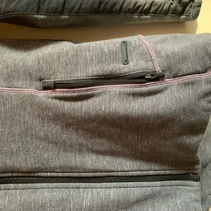 Athleta Women’s Size Small Jacket Athletic Workout Yoga Running Full Zip Purple thumbnail 3