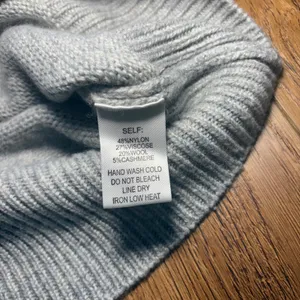 VICI Cashmere Wool Knit Sweater Gray Womens S Capsule‎ Minimalist Quiet Luxury thumbnail 5