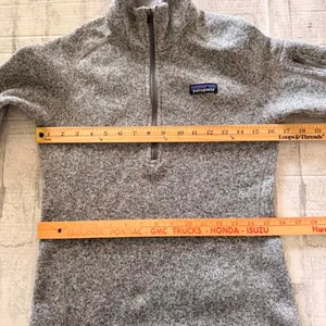 Patagonia Better Sweater 1/4 Zip Birch White Fleece Pullover Outdoor Jacket XS thumbnail 7