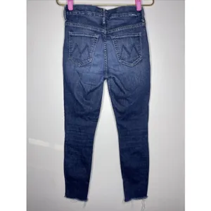 Mother High Waisted Looker Ankle‎ Fray in On the Edge Sz 25 thumbnail 7