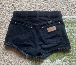 Wrangler Black Jean Shorts thumbnail 3