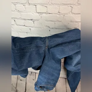 Madewell‎ Women's Baggy Straight High Rise Jeans Dark Worn Indigo Wash Size 28 thumbnail 8