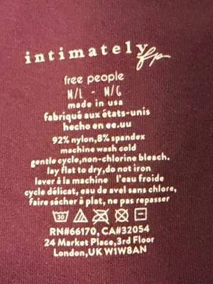 Free People Intimately open back tee size Medium thumbnail 7