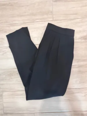 Aritzia Babaton Black Cohen Pleat Front Pants size 8 thumbnail 7