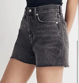 Madewell Relaxed Mid-Length Denim Shorts thumbnail 1