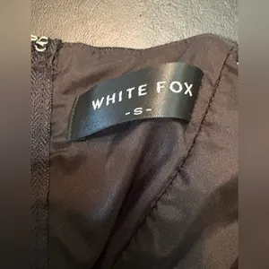 White Fox Boutique Black Sleeveless Bustier 100% Cotton Camisole size S NWOT thumbnail 5