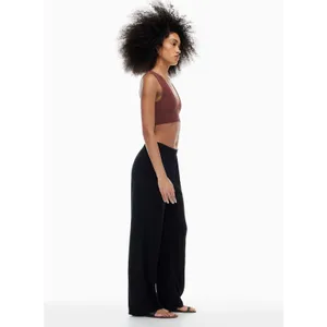 Aritzia Babaton Sculpt Knit Deep V Tank Size Large Maeve Pink Crop Ribbed thumbnail 8
